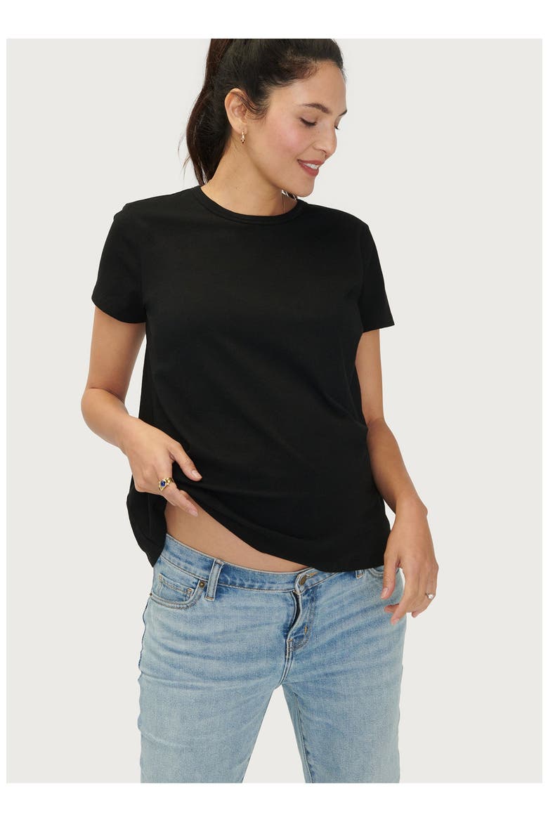 The Basic Crew Tee 2-Pack, Alternate, color, White-Black