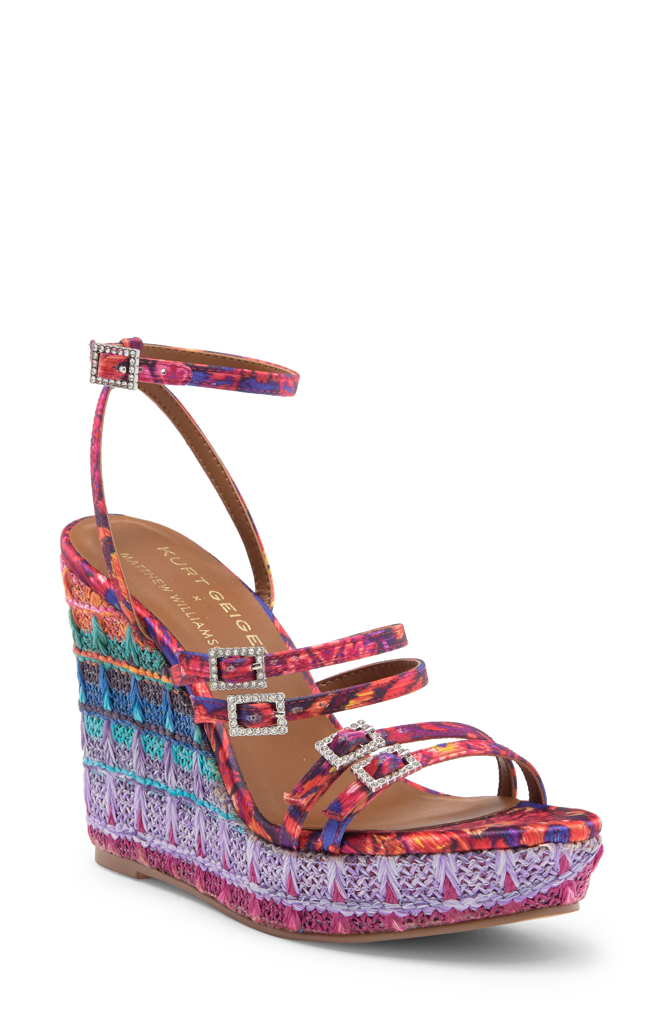 Kurt Geiger London Pierra Espadrille Wedge Sandal, Main, color, 