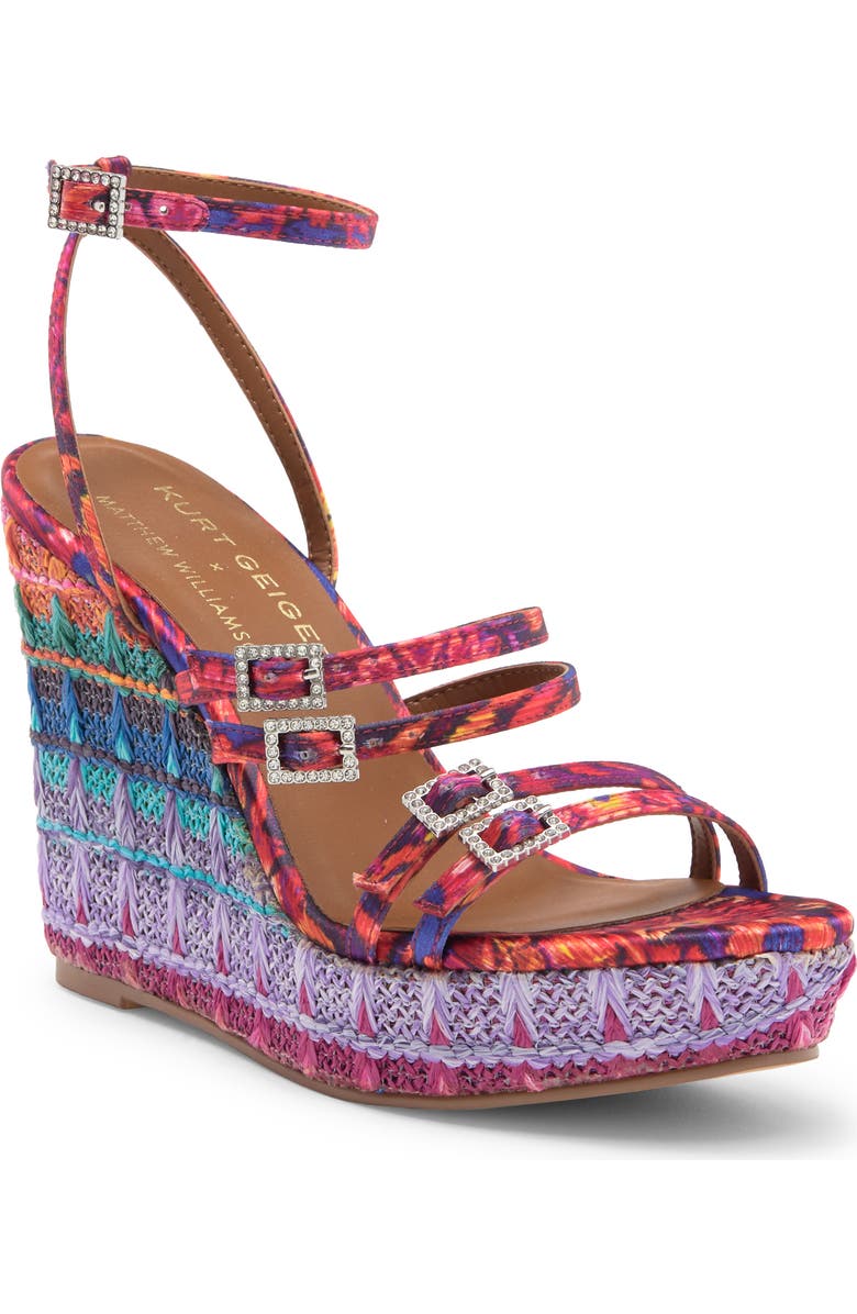 Kurt Geiger London Pierra Espadrille Wedge Sandal, Main, color,