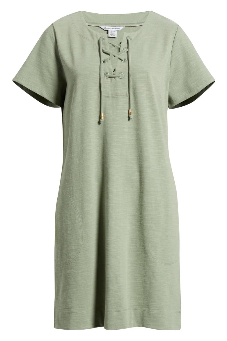 Sunset Harbor Short Sleeve Sundress, Alternate, color, MARJORAM