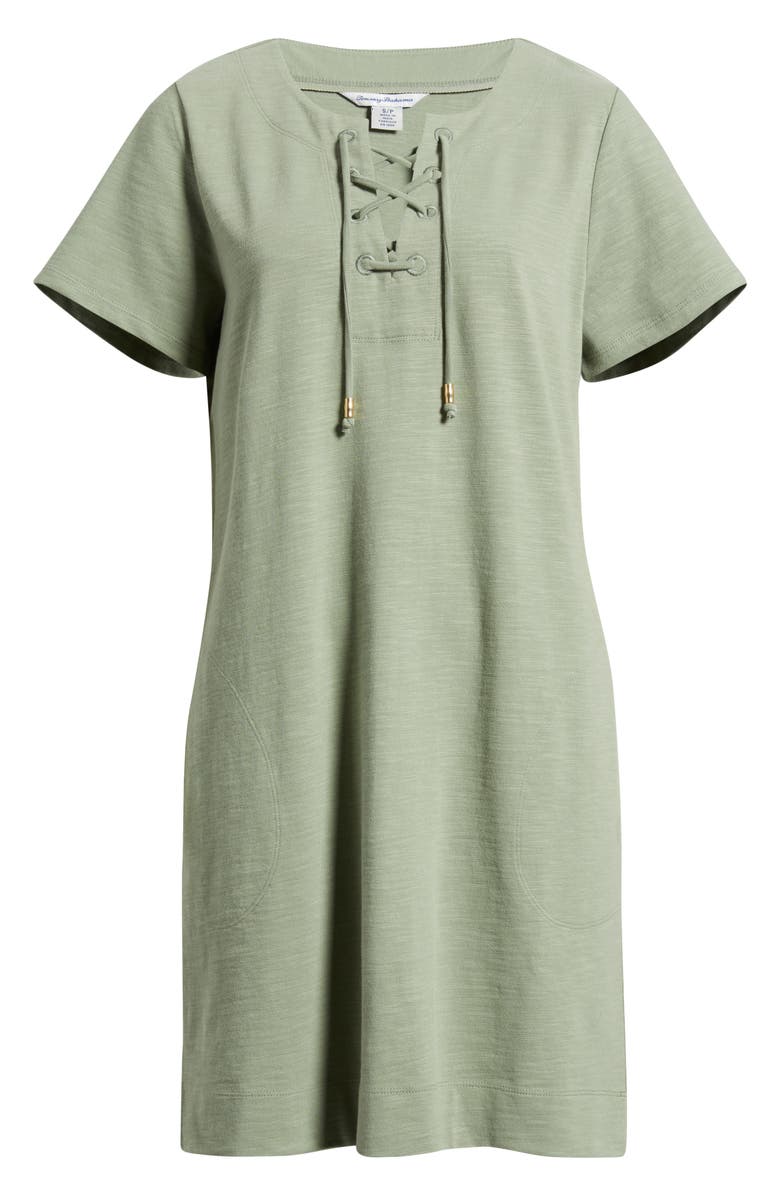 Tommy Bahama Sunset Harbor Short Sleeve Sundress, Alternate, color, Marjoram