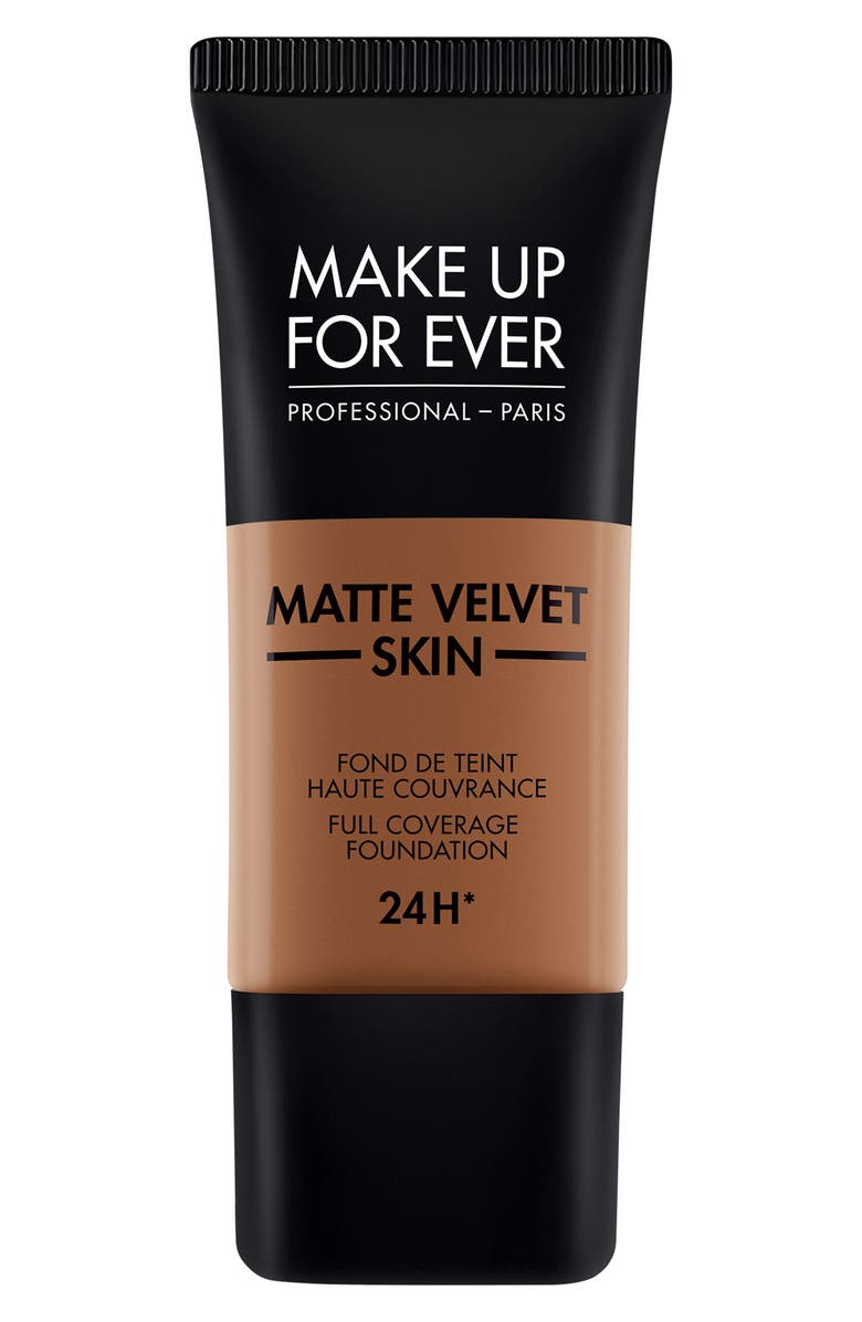 Make Up For Ever Matte Velvet Skin Full Coverage Foundation, Main, color, Y535-Chestnut
