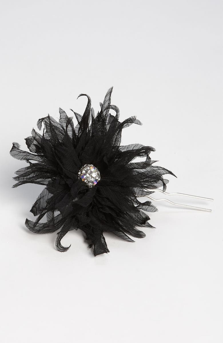 Cara 'Blushing Bloom' Hair Pick, Main, color, 