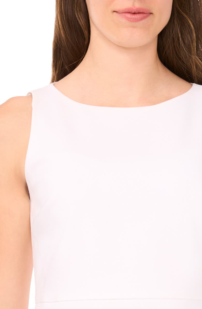 Halogen<sup>®</sup> Sleeveless A-Line Minidress, Alternate, color, Bright White