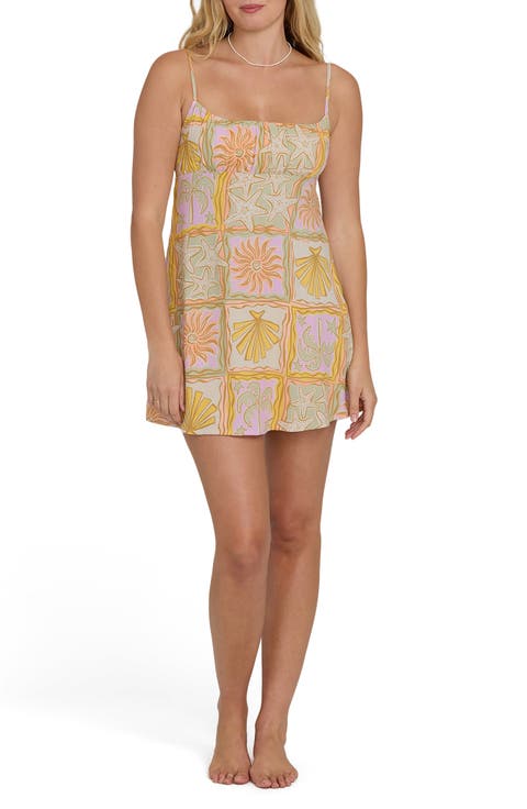 Dreaming of Sun Print Minidress