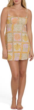 Billabong Dreaming of Sun Print Minidress