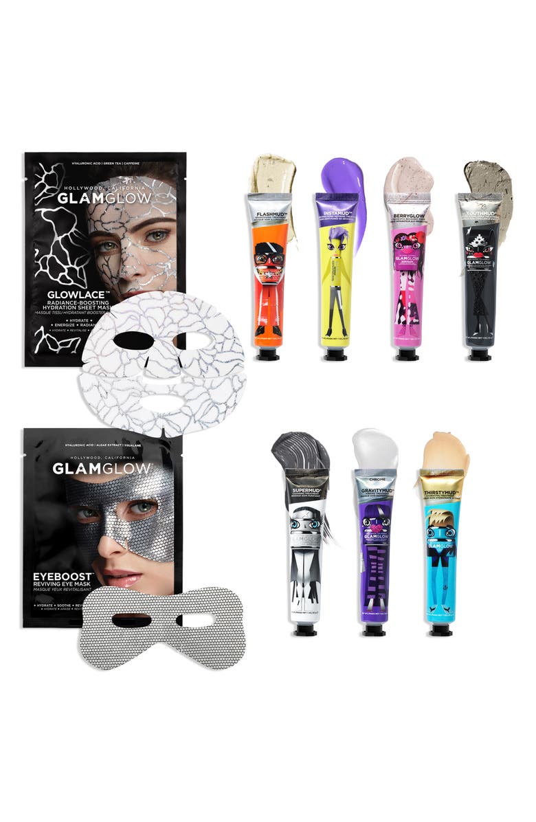 GLAMGLOW<sup>®</sup> The Complete GLAMGLOW<sup>®</sup> Mask Set, Alternate, color, 