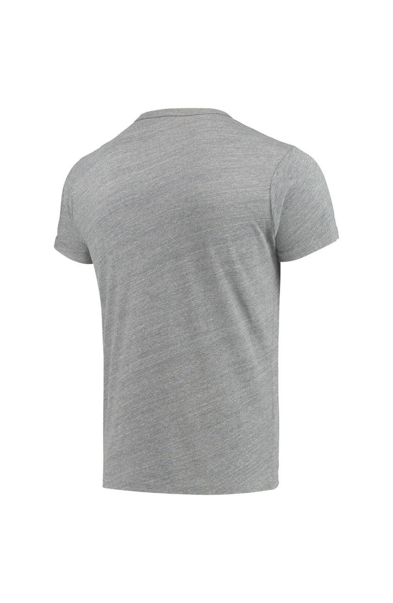 LEAGUE COLLEGIATE WEAR Men's League Collegiate Wear Heathered Gray Kentucky Wildcats Tide Seal Nuevo Victory Falls Tri-Blend T-Shirt, Alternate, color,