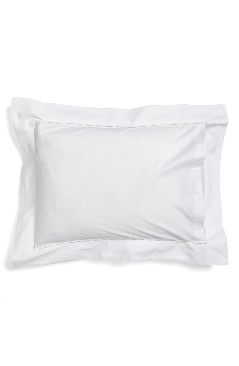 SFERRA Analisa Boudoir Sham, Alternate, color, White