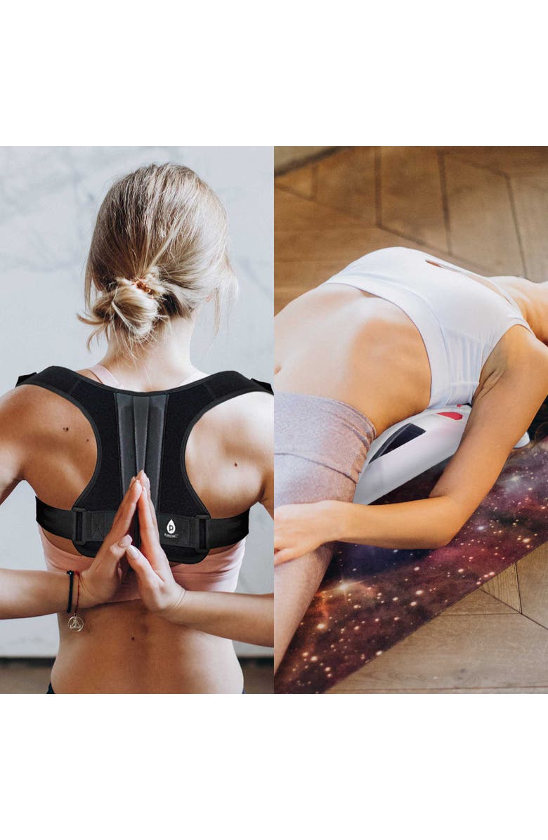 PURSONIC Back Health Essentials Kit Multi-Level Stretch & Posture Perfection., Alternate, color, Multicolor