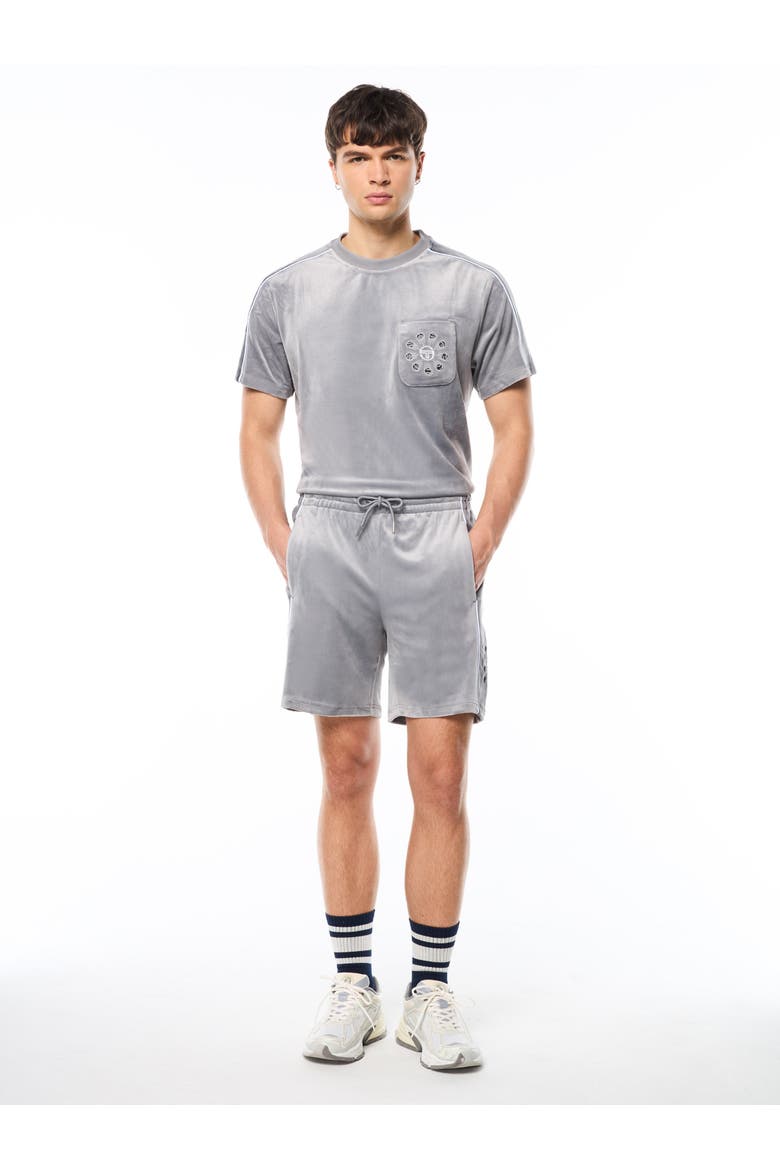 Cresta Velour Short, Alternate, color, SLEET