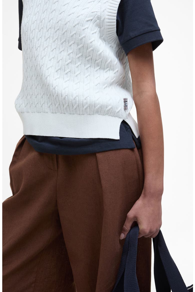 Hartland Knit Vest, Alternate, color, CLOUD