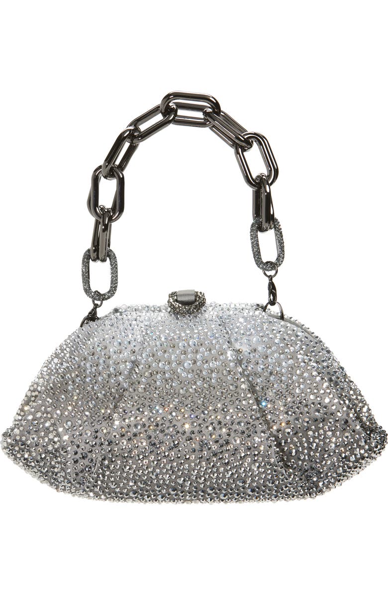 JUDITH LEIBER COUTURE Gemma Crystal Embellished Dégradé Clutch, Alternate, color,