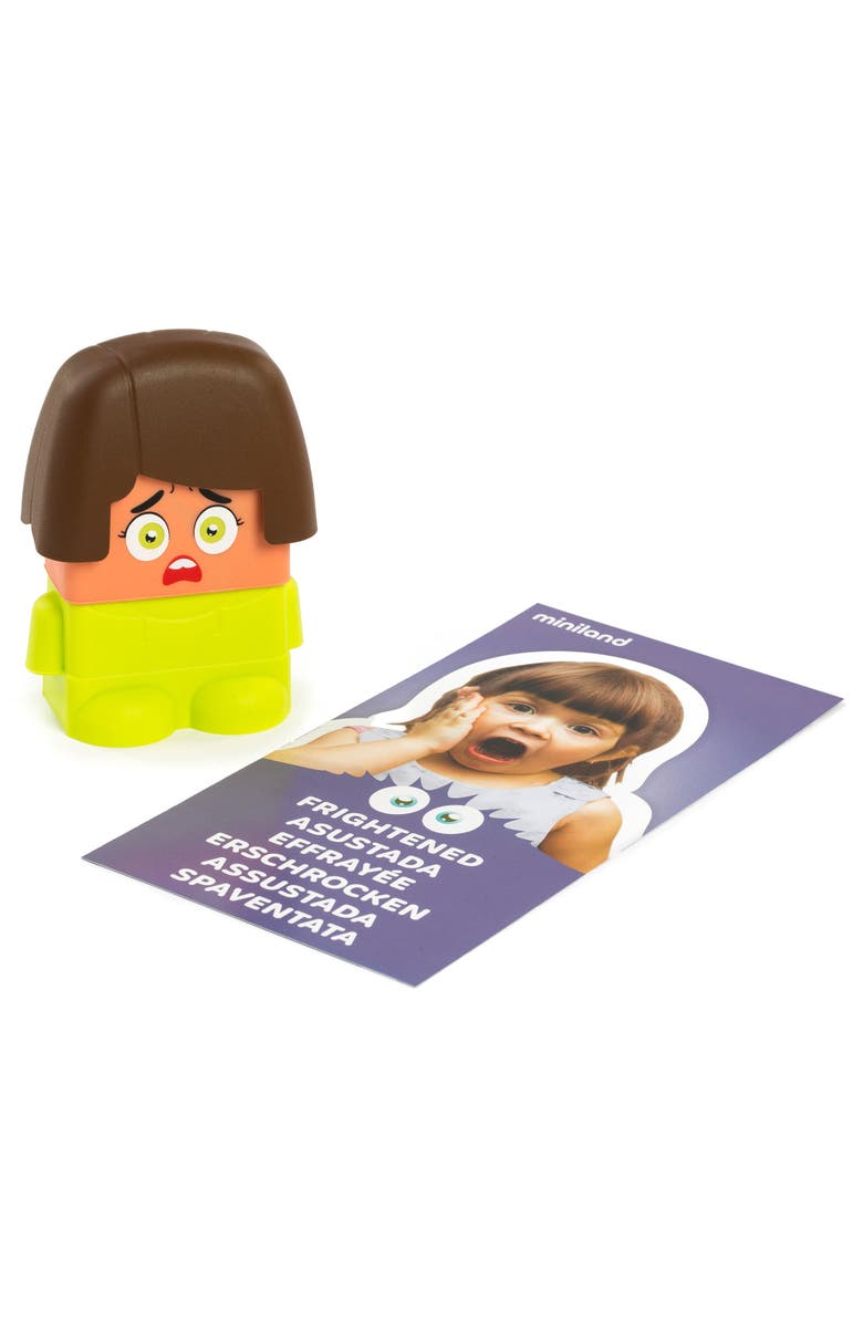 Miniland Emotiblocks, Alternate, color, Red Multi