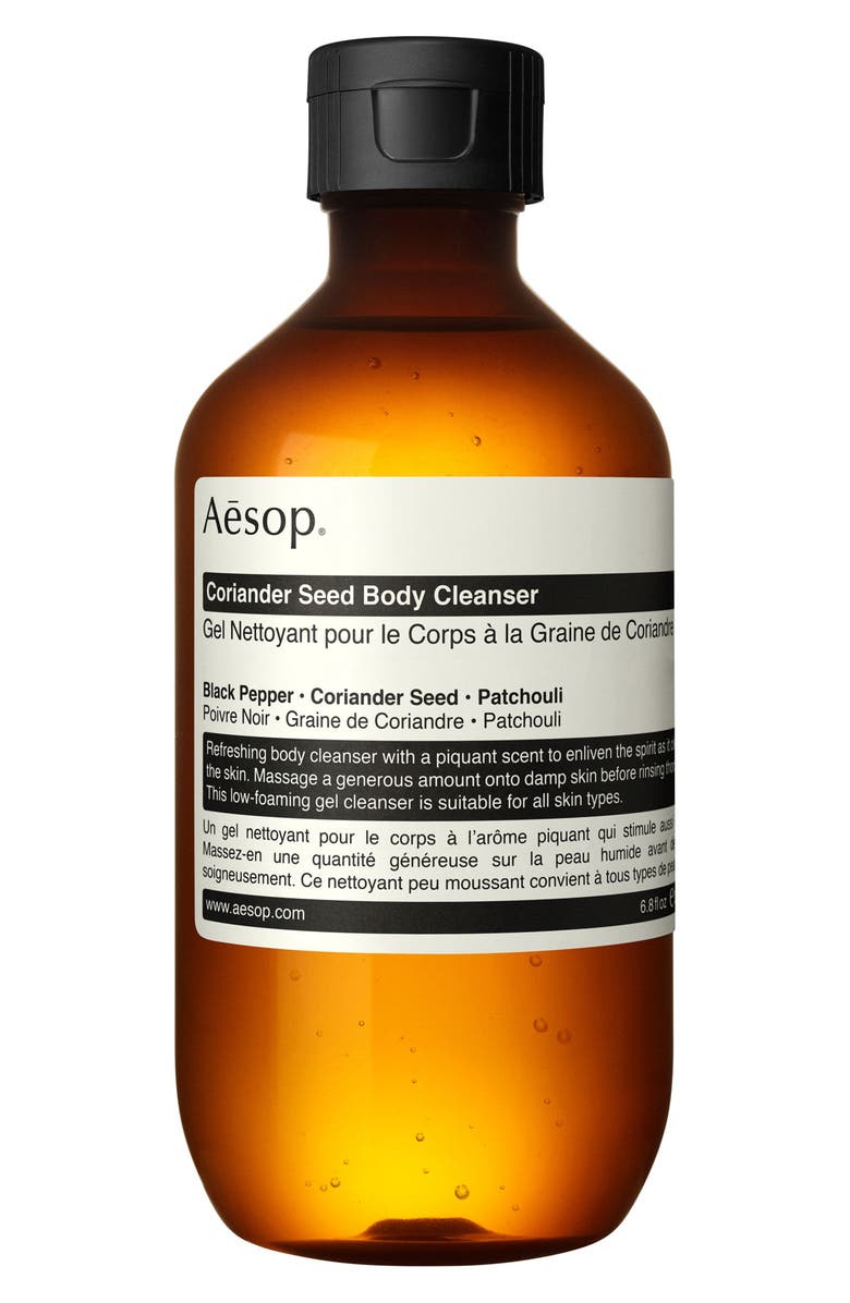 Aesop Coriander Seed Body Cleanser, Main, color, 