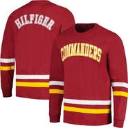 Tommy Hilfiger Men's Tommy Hilfiger Burgundy/Gold Washington Commanders Nolan Long Sleeve T-Shirt