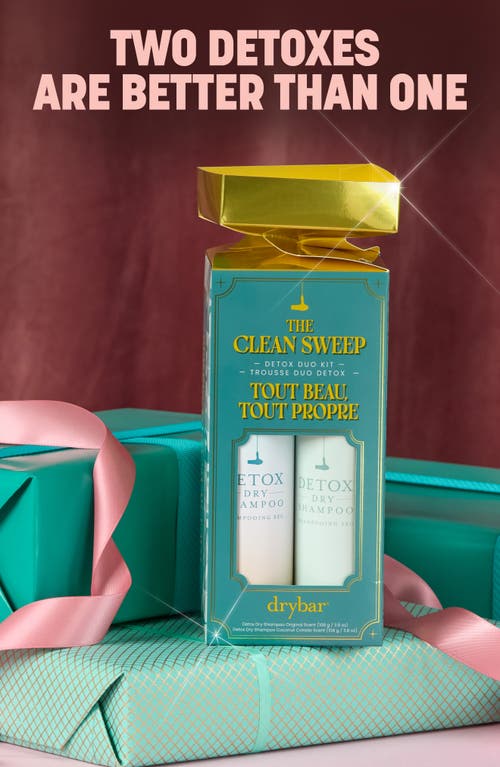 Drybar The Clean Sweep Set $56 Value In Transparent