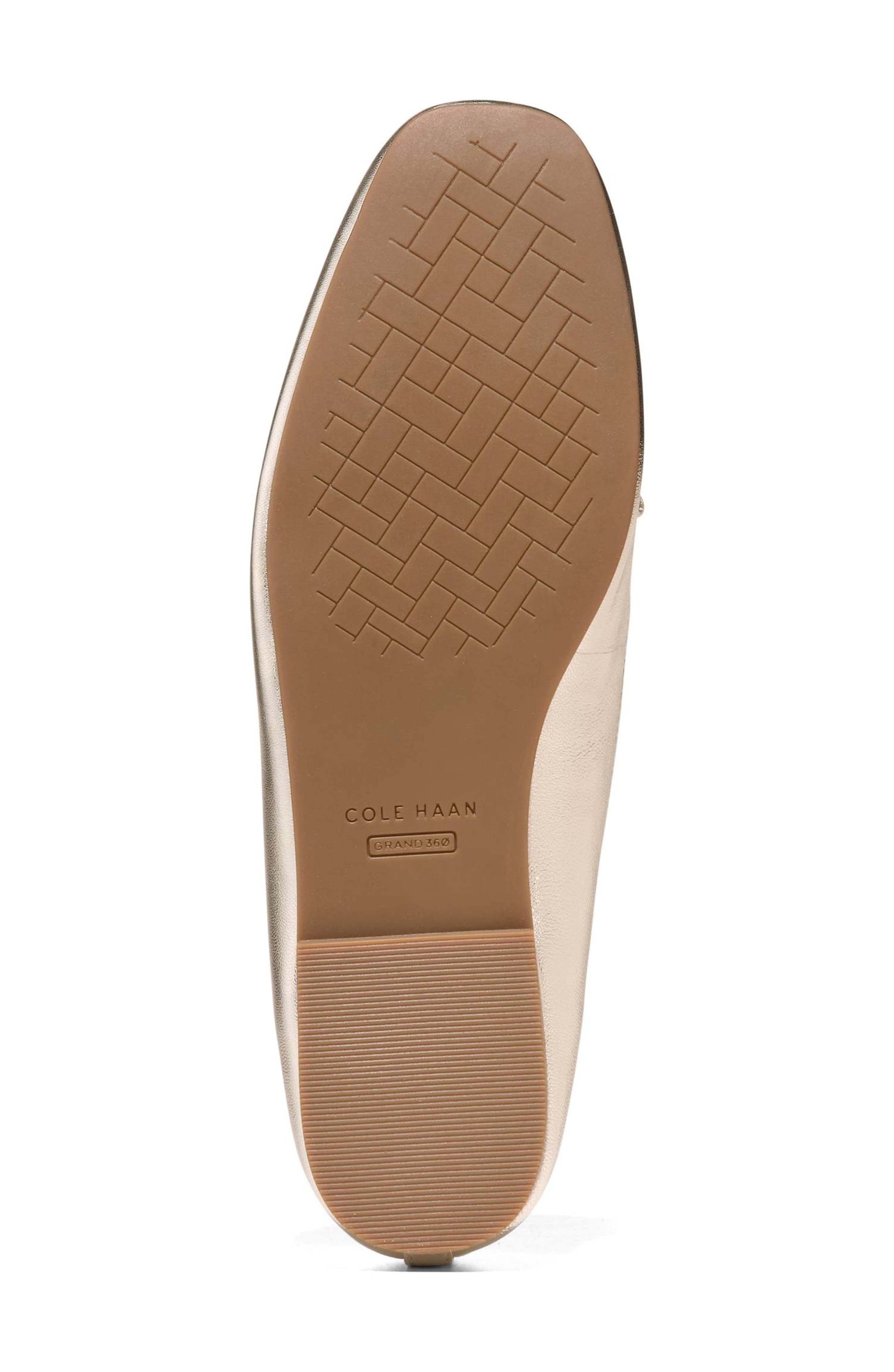 Payson Knot Loafer, Alternate, color, SOFT GOLD LEATHER