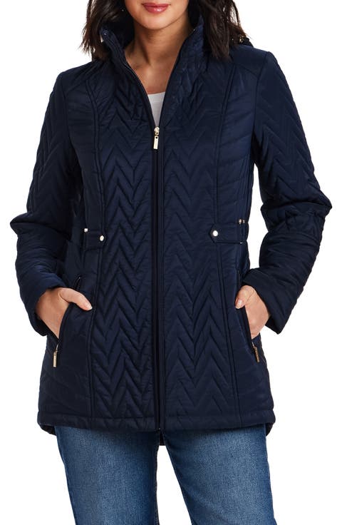Hooded Quilted Jacket