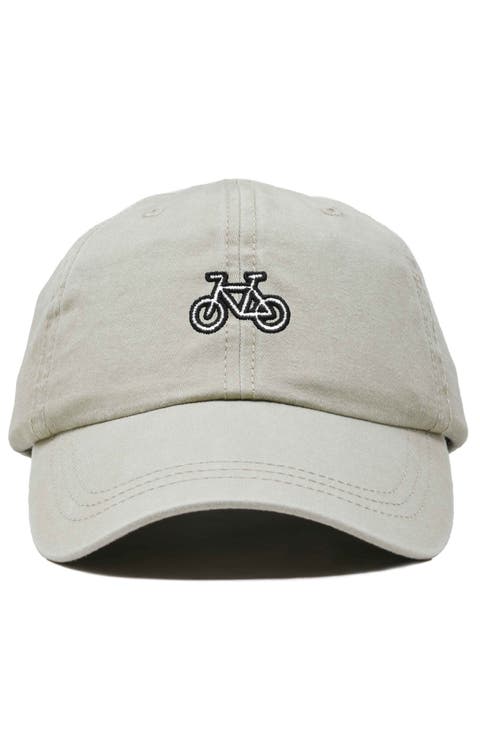 Bike Embroidered Cycling Cap