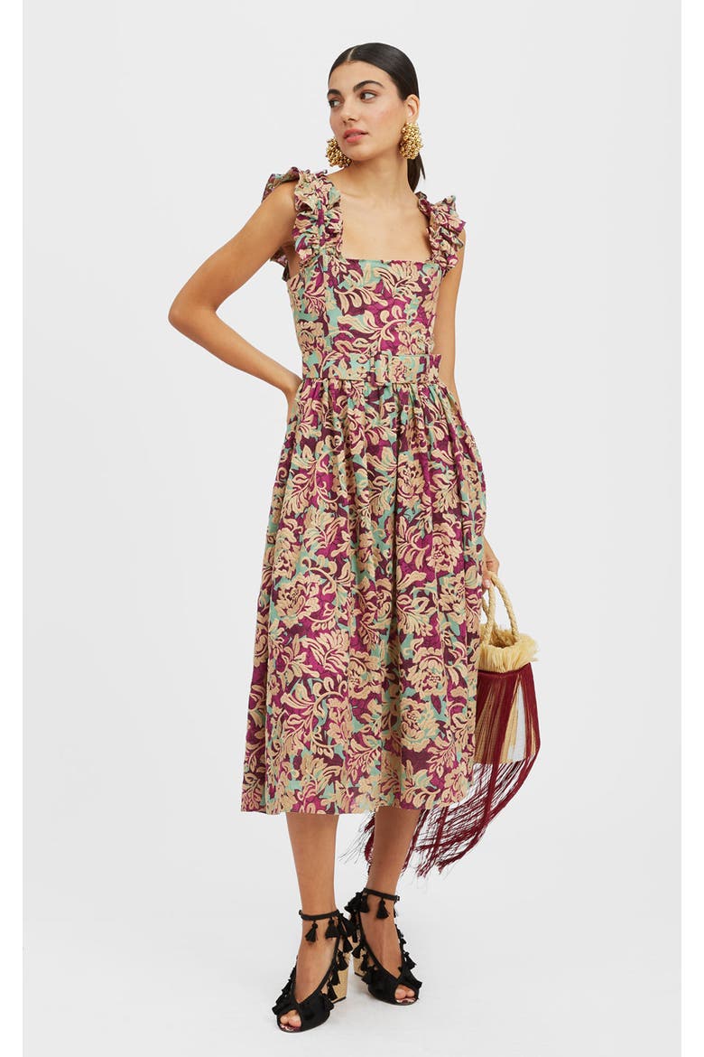 Zeta Dress, Main, color, Lilium Purple