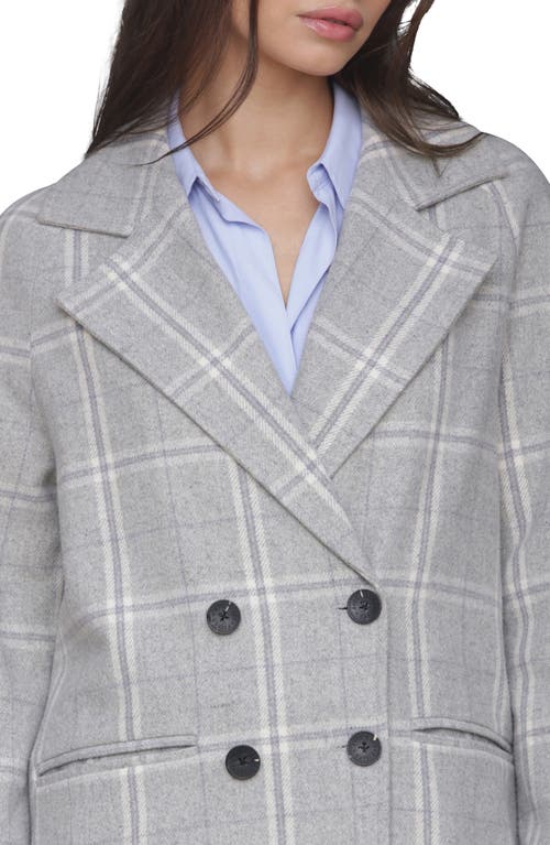Avec Les Filles Walker Raglan Coat In Gray