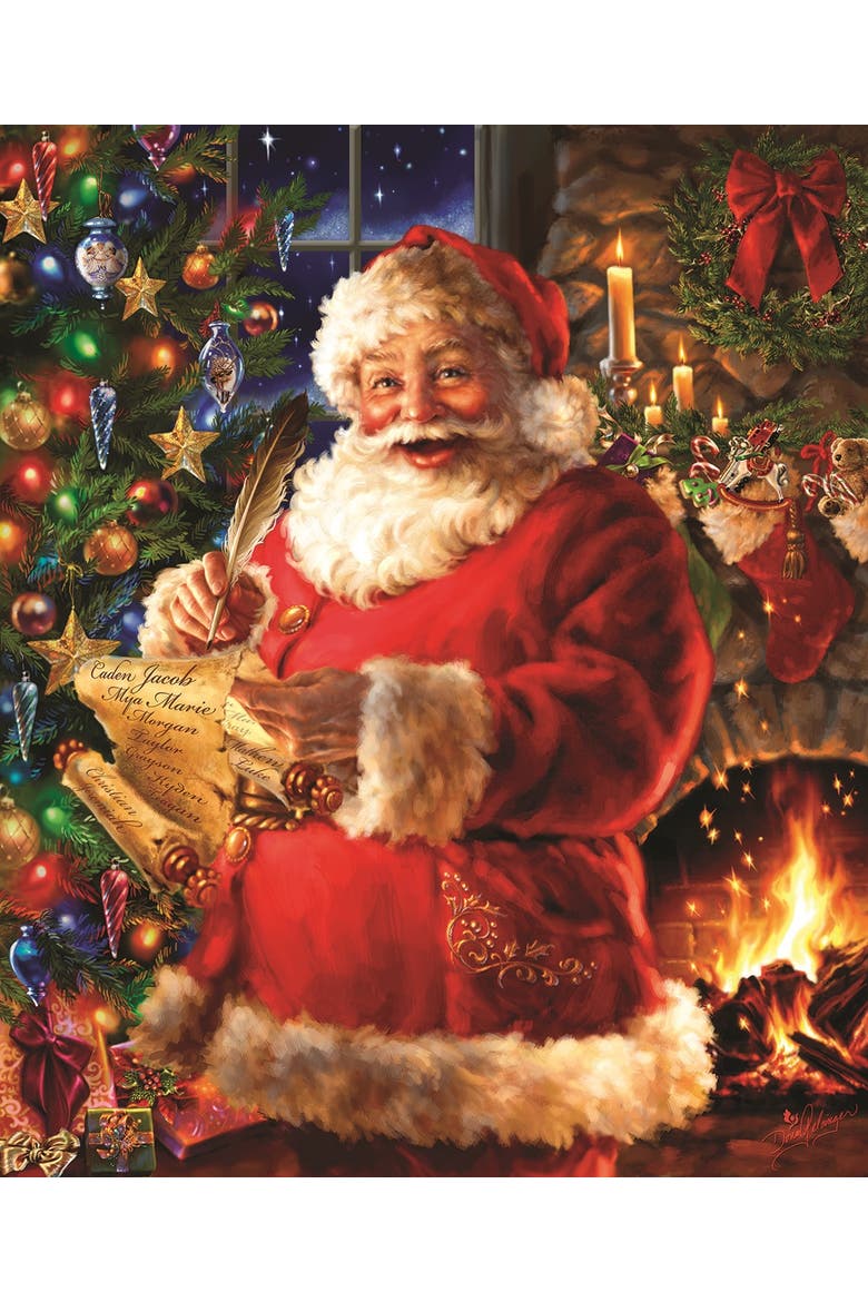 Hes Checking it Twice 1000 piece Jigsaw Puzzle for Adults, Alternate, color, Multicolor