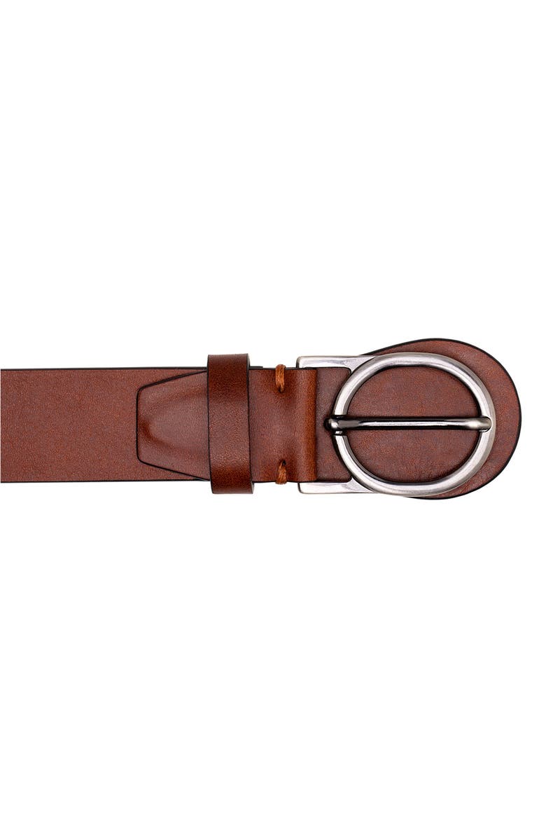 Bosca Sarno Leather Belt, Alternate, color, 