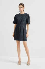 Brunello Cucinelli T-shirt dress with monili