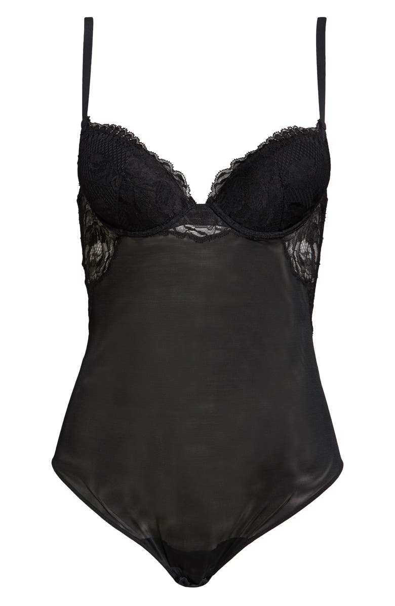 La Perla Brigitta Padded Underwire Bodysuit, Alternate, color, 