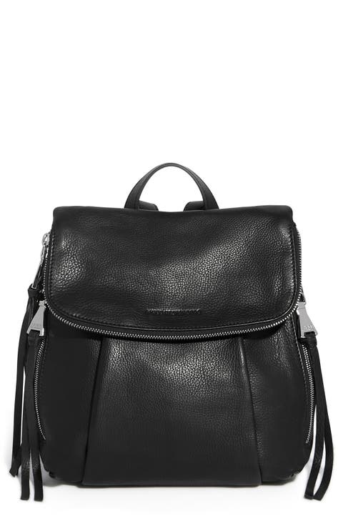 Pleated Convertible Backpack