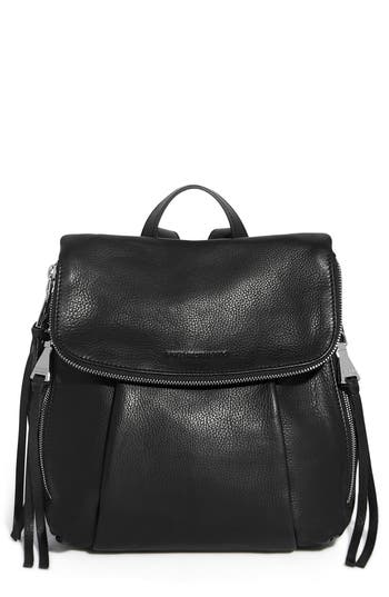 Aimee Kestenberg Pleated Convertible Backpack In Black