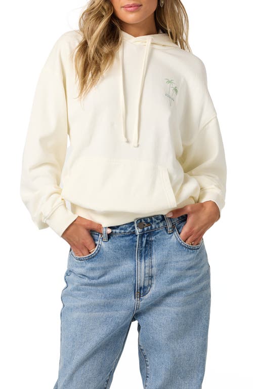 O'neill Drift Graphic Zip-up Hoodie In Neutral