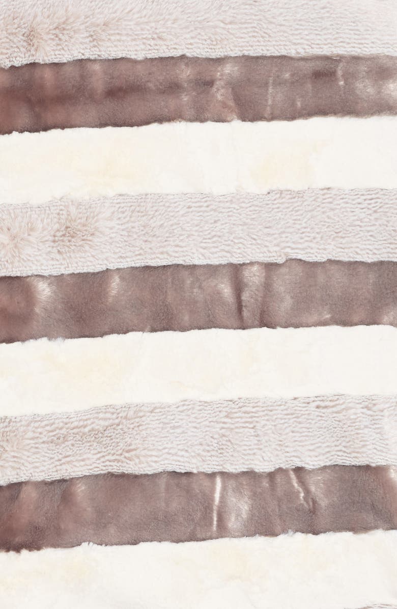 UGG<sup>®</sup> Breton Faux Shearling Throw Blanket, Alternate, color,