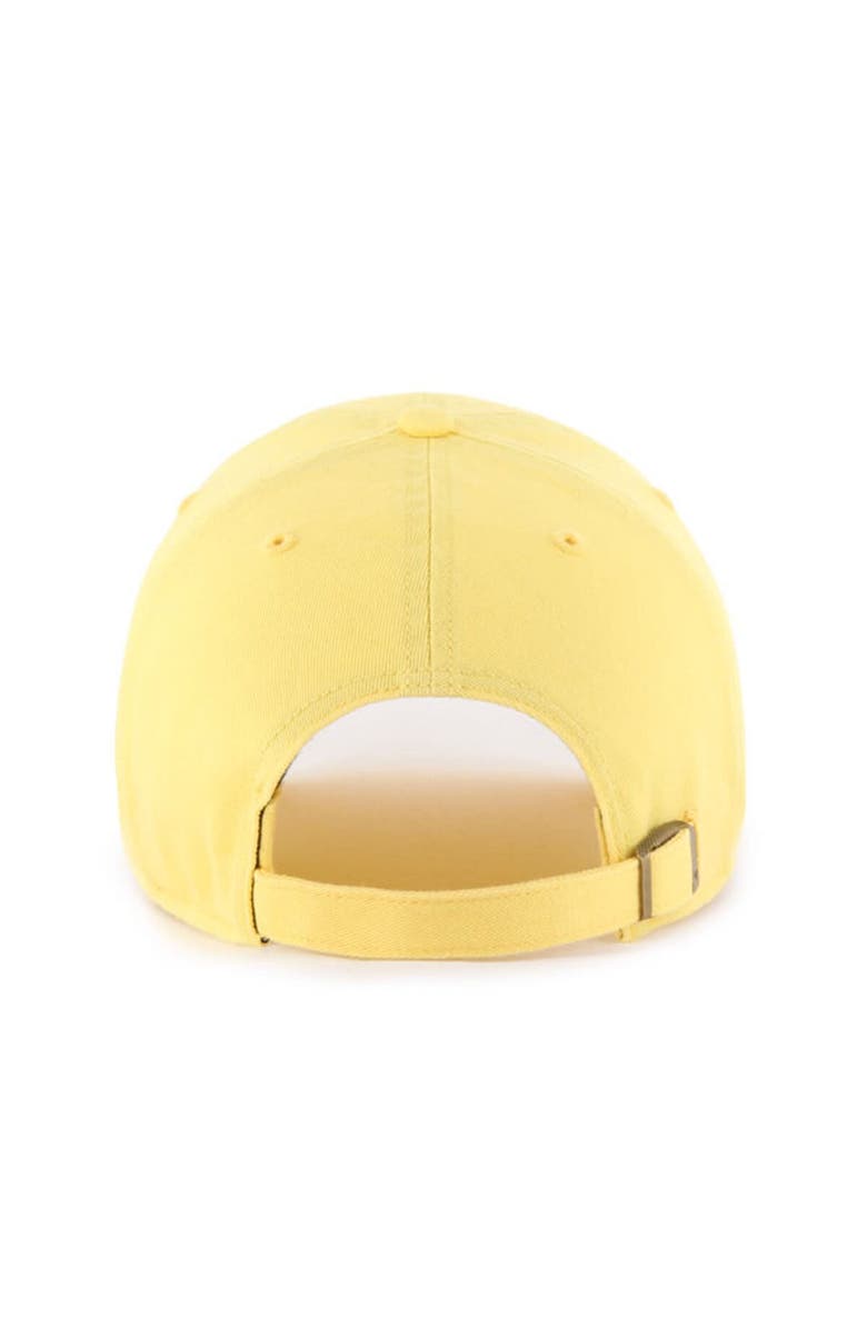 '47 Men's '47 Gold West Virginia Mountaineers Vault Clean Up Adjustable Hat, Alternate, color, 