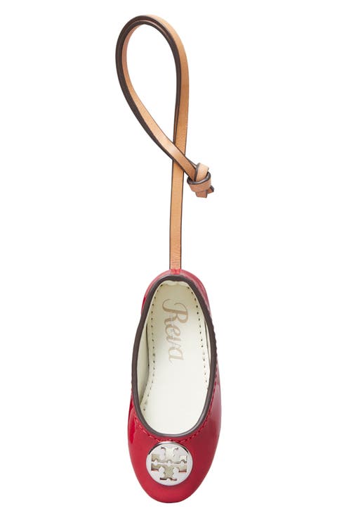 Reva Ballet Leather Bag Charm