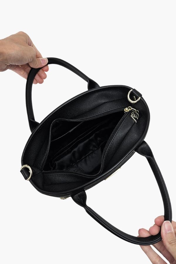 La Vie Mini Handbag 572, Alternate, color, Black