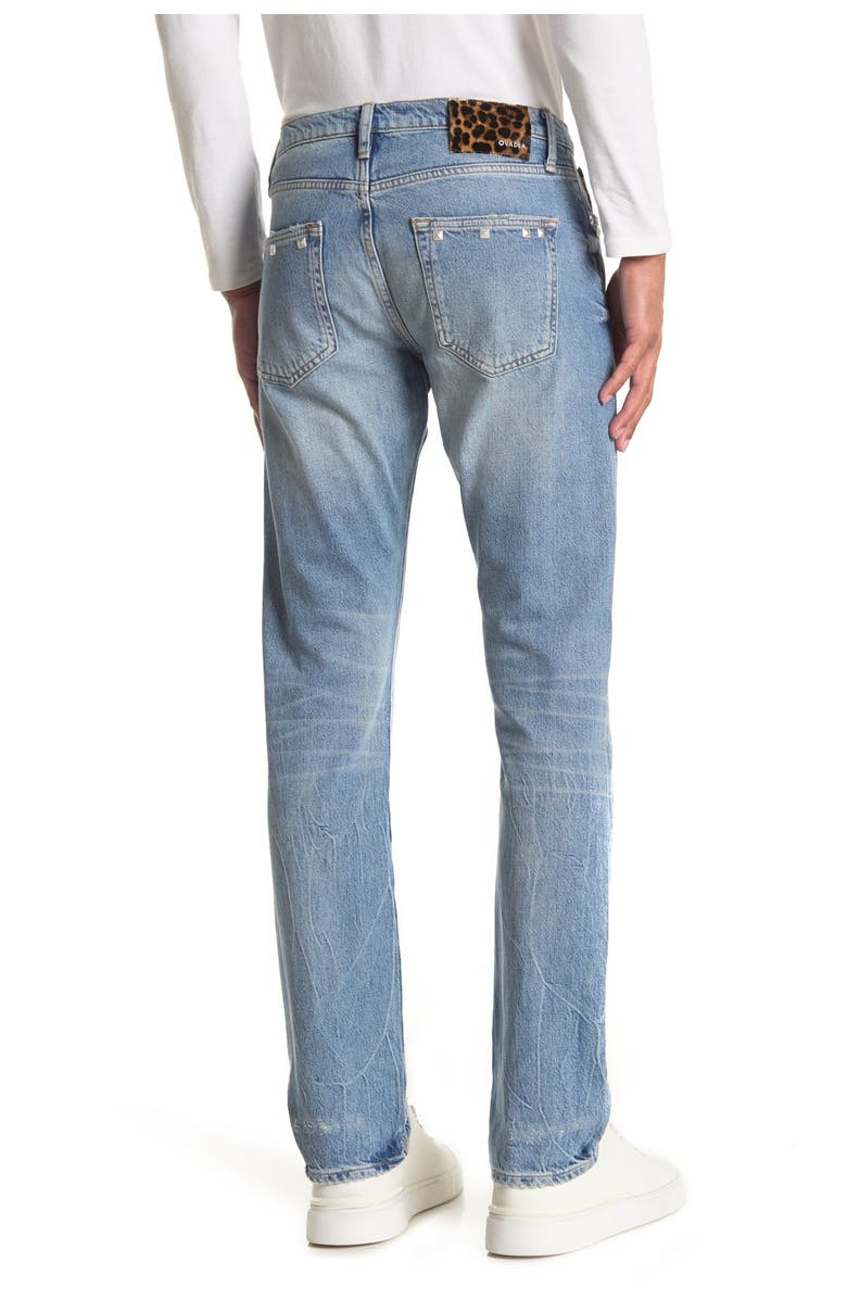 Ovadia Straight Tapered Leg Jeans, Alternate, color,