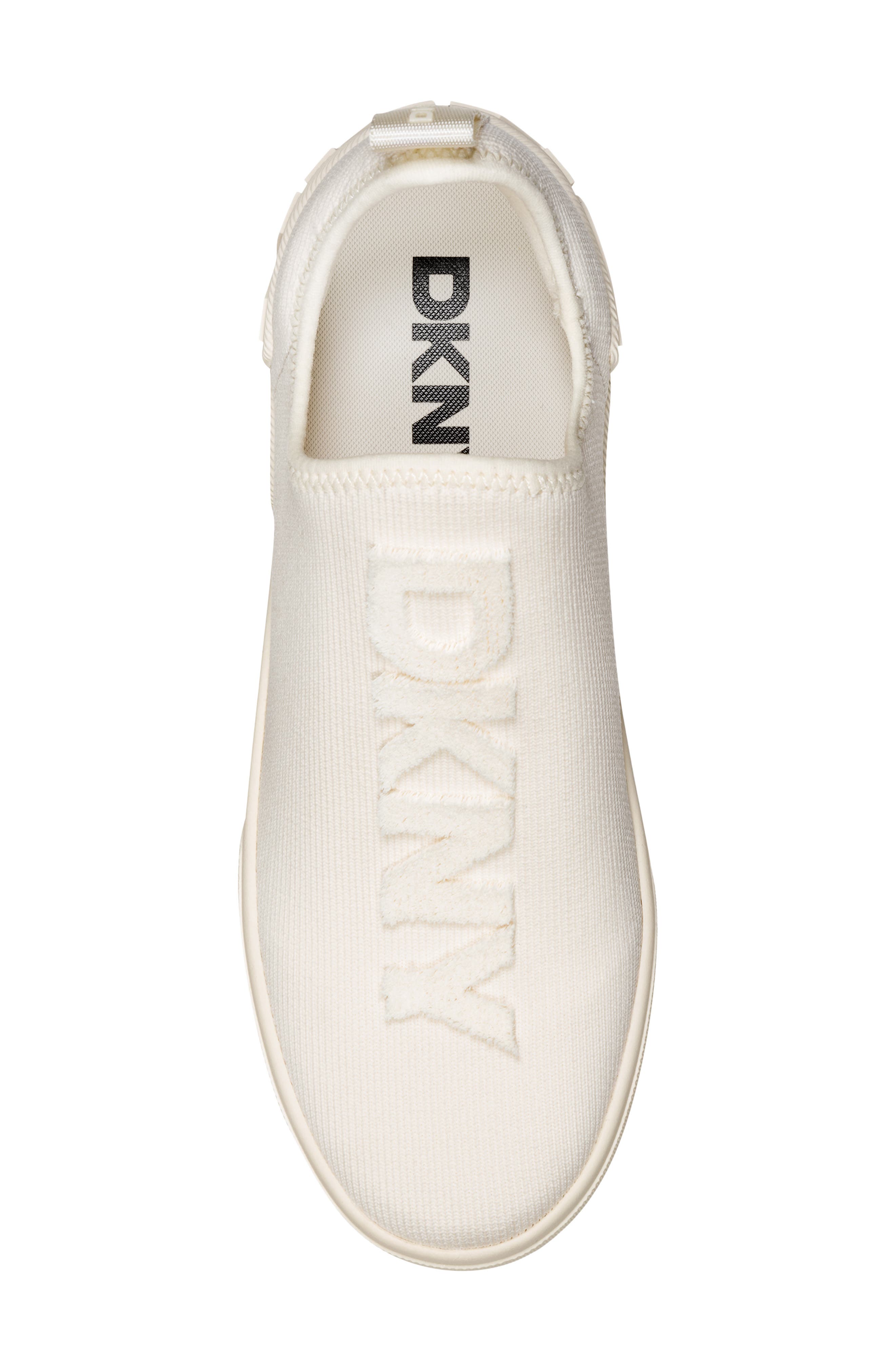 Maize Knit Slip-On Sneaker, Alternate, color, COCONUT
