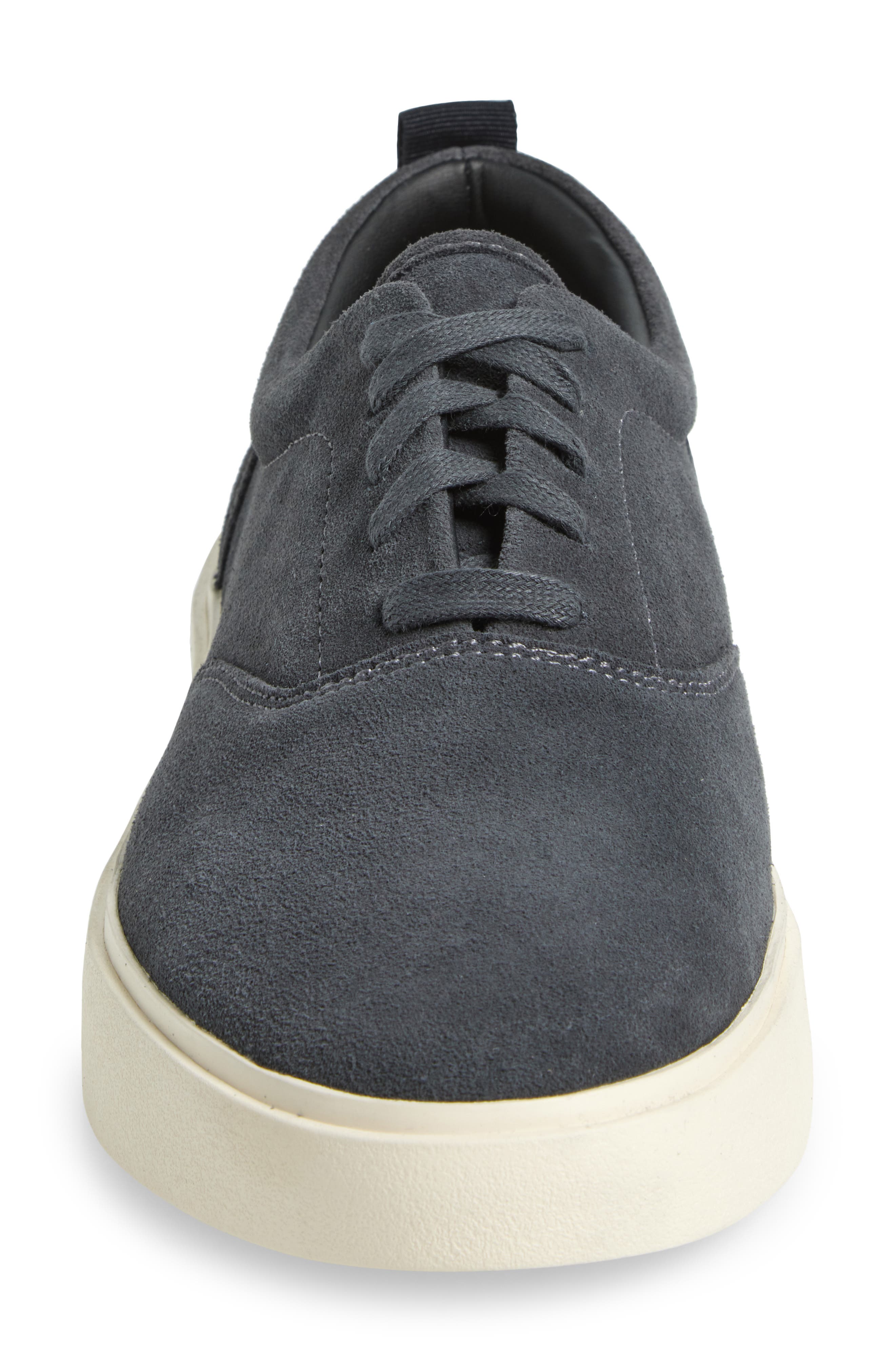 Nordstrom Evan Suede Low Top Sneaker, Alternate, color, Grey Depths