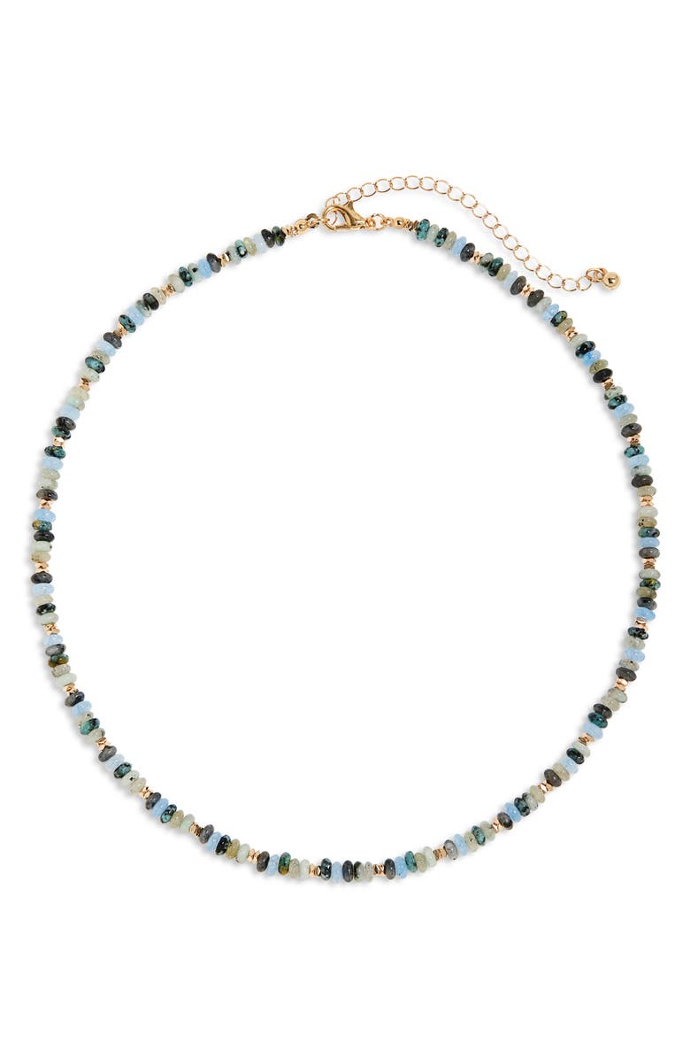 Panacea Beaded Necklace, Main, color, 