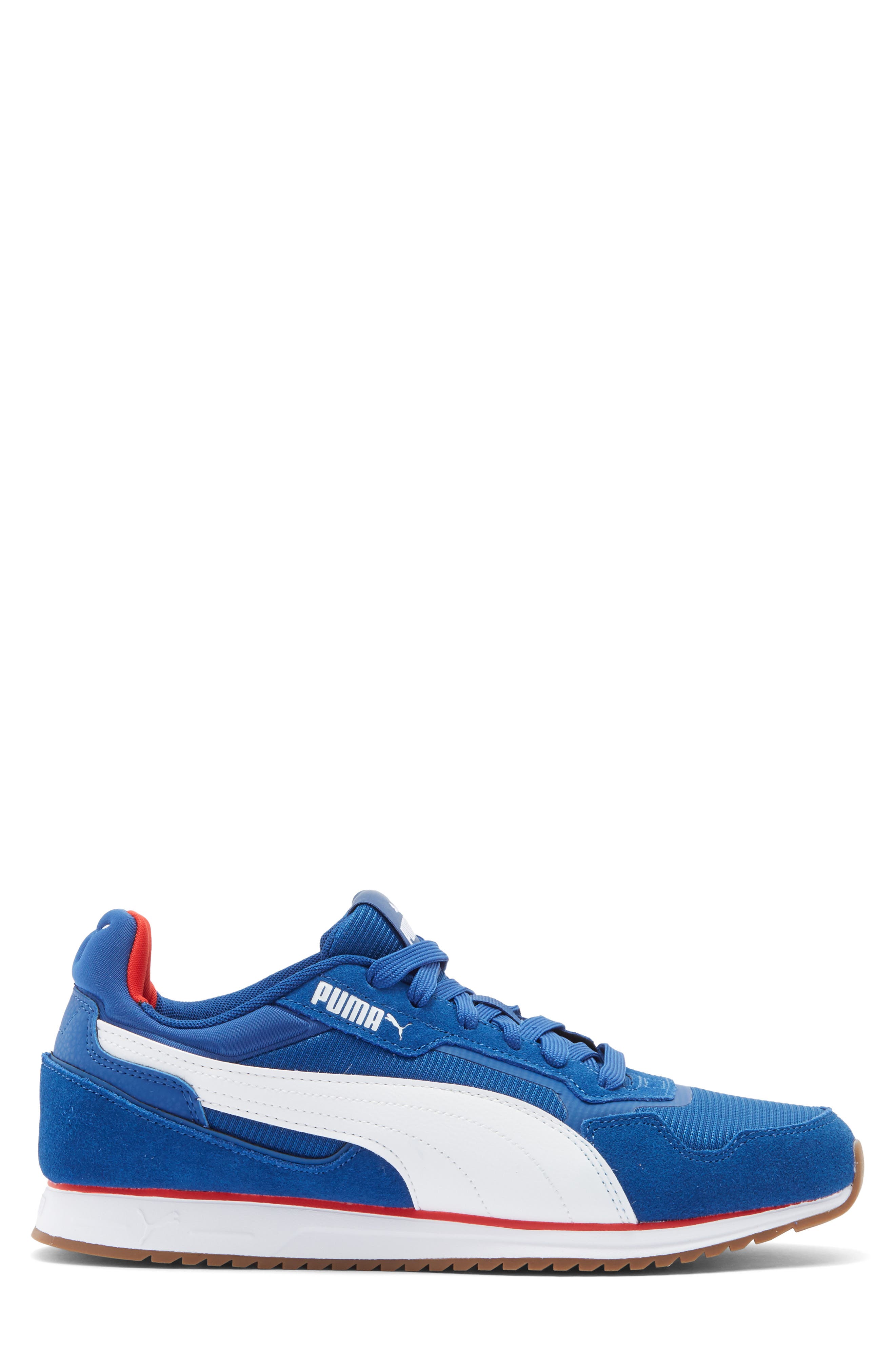 PUMA Softride ST Miler Sneaker, Alternate, color, Clyde Royal/ Puma White/ Red