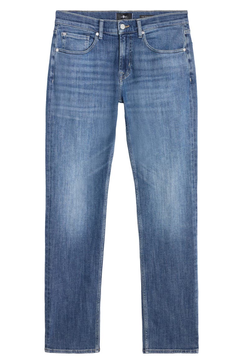 The Straight Leg Jeans, Alternate, color, ESTATE