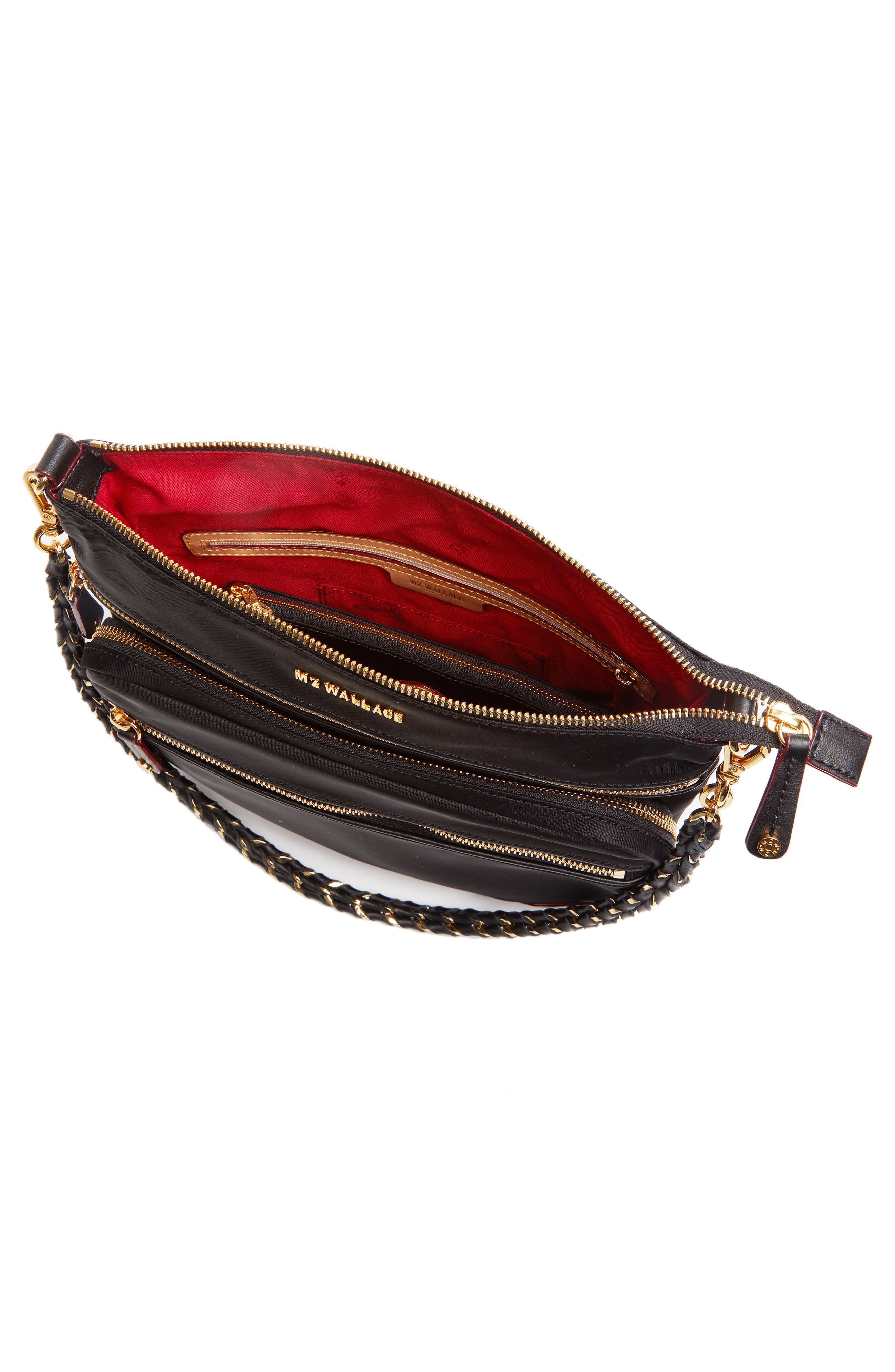 Large Tribeca Downtown Crossbody Bag, Alternate, color, BLACK