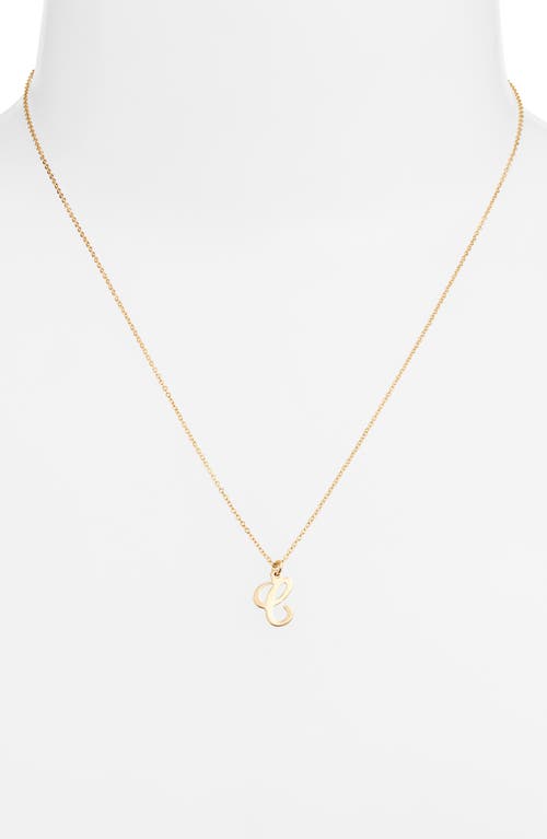 SET & STONES SET & STONES GIANNA INITIAL PENDANT NECKLACE