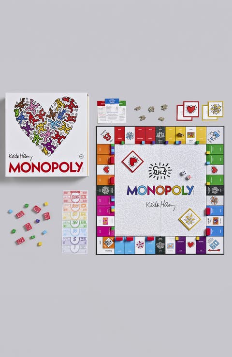 Keith Haring Pop Shop 40th Anniversary Monopoly by WS Game Company