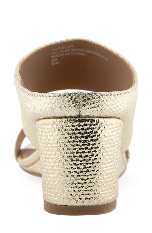 AEROSOLES AEROSOLES WHEELER WEDGE HEEL SANDAL