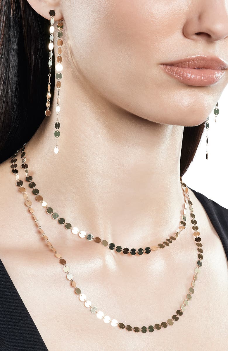 LANA Disc Layered Chain Necklace, Alternate, color, 