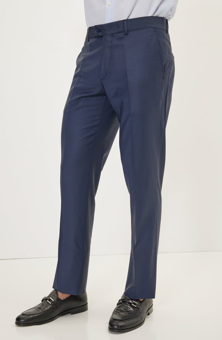 RON TOMSON Merino Wool Dress Pants, Alternate, color, 