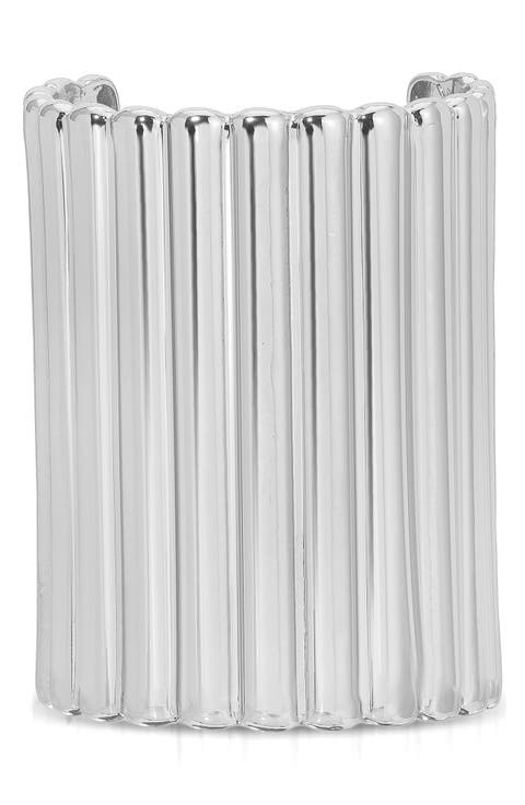 Ribbed Ponytail Cuff